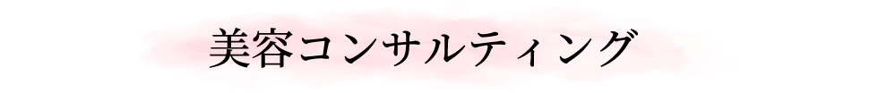 美容コンサルティング